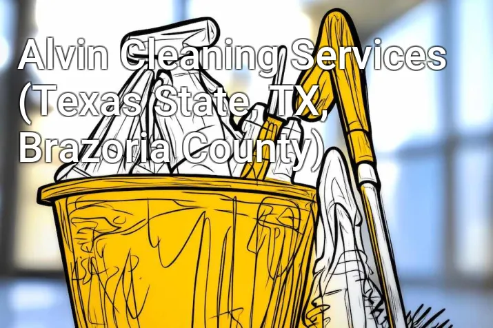 Alvin Cleaning Services (Texas State, TX, Brazoria County)