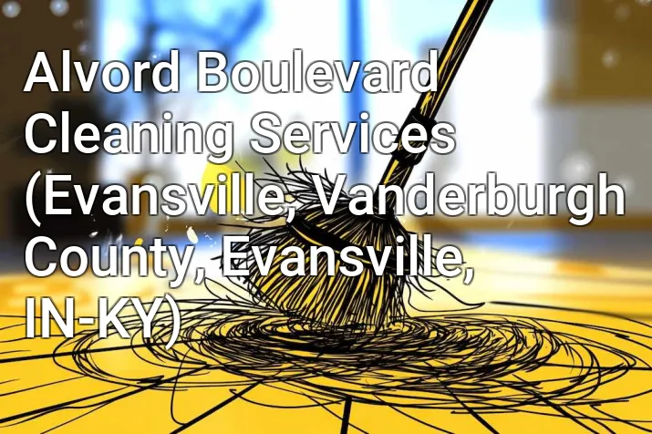 Alvord Boulevard Cleaning Services (Evansville, Vanderburgh County, Evansville, IN-KY)