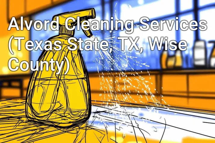 Alvord Cleaning Services (Texas State, TX, Wise County)