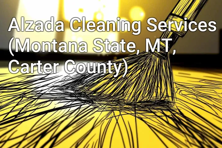 Alzada Cleaning Services (Montana State, MT, Carter County)