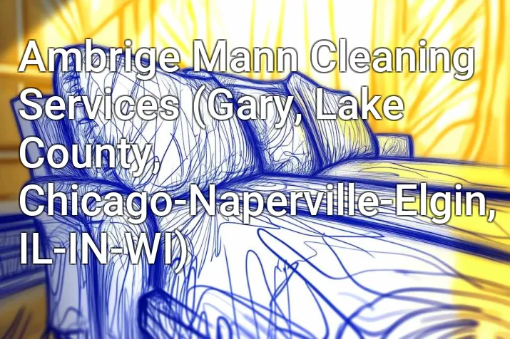 Ambrige Mann Cleaning Services (Gary, Lake County, Chicago-Naperville-Elgin, IL-IN-WI)