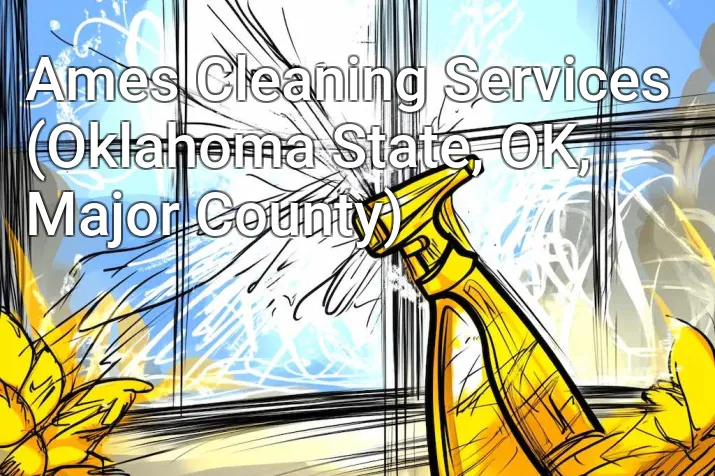 Ames Cleaning Services (Oklahoma State, OK, Major County)