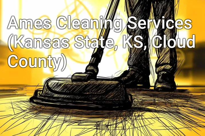 Ames Cleaning Services (Kansas State, KS, Cloud County)