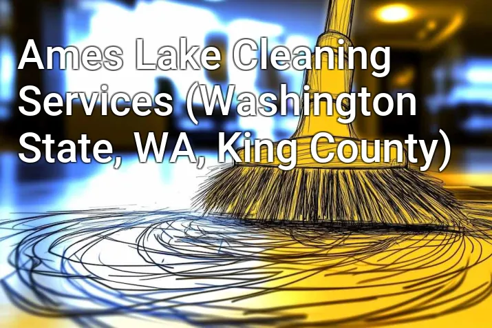 Ames Lake Cleaning Services (Washington State, WA, King County)