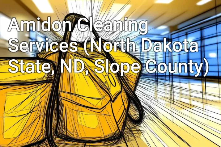 Amidon Cleaning Services (North Dakota State, ND, Slope County)