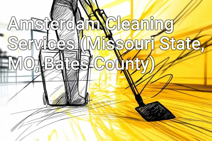 Amsterdam Cleaning Services (Missouri State, MO, Bates County)