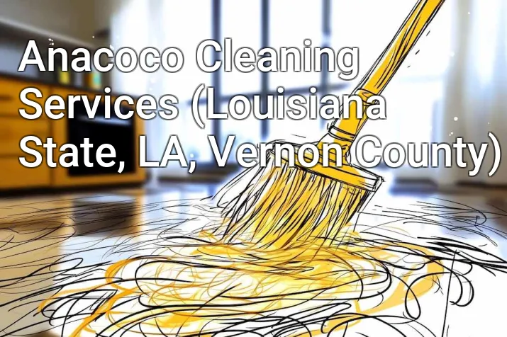 Anacoco Cleaning Services (Louisiana State, LA, Vernon County)