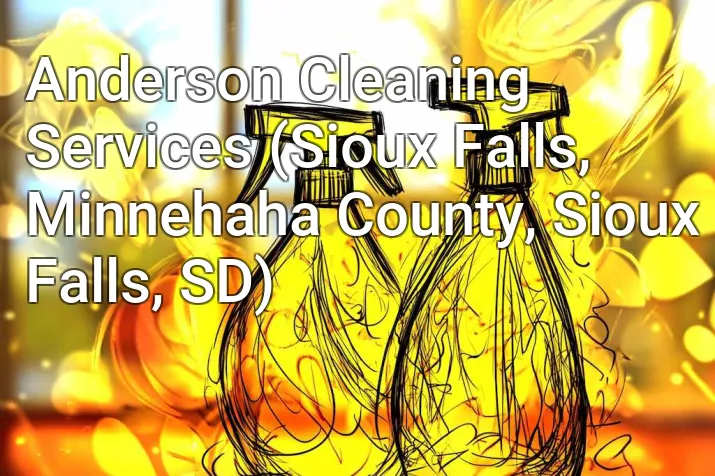 Anderson Cleaning Services (Sioux Falls, Minnehaha County, Sioux Falls, SD)