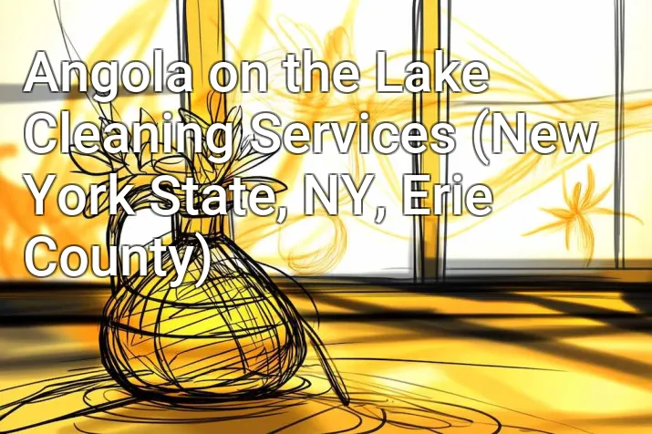 Angola on the Lake Cleaning Services (New York State, NY, Erie County)