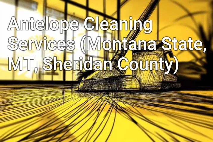Antelope Cleaning Services (Montana State, MT, Sheridan County)