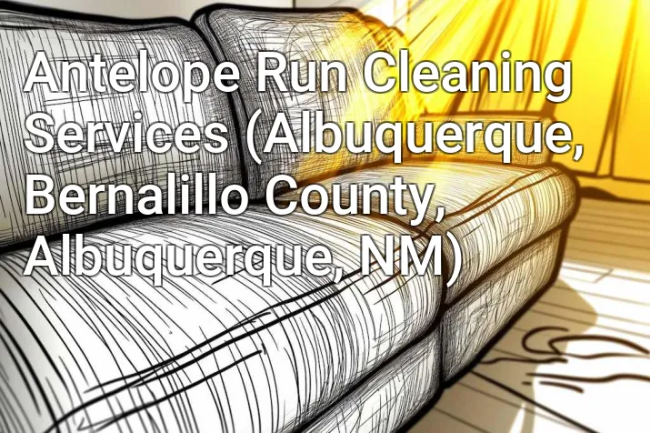 Antelope Run Cleaning Services (Albuquerque, Bernalillo County, Albuquerque, NM)