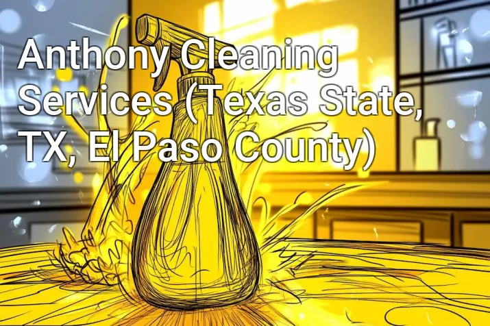 Anthony Cleaning Services (Texas State, TX, El Paso County)