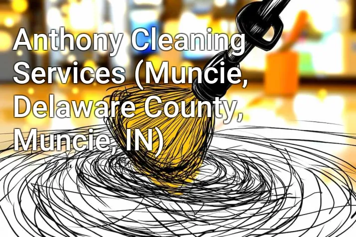 Anthony Cleaning Services (Muncie, Delaware County, Muncie, IN)