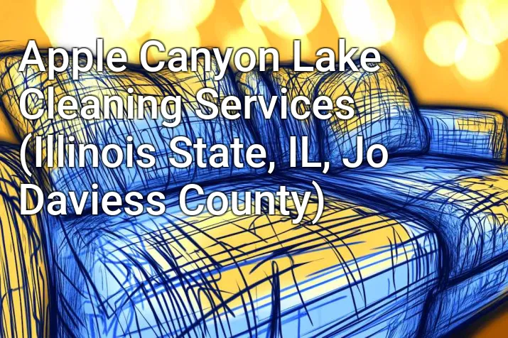 Apple Canyon Lake Cleaning Services (Illinois State, IL, Jo Daviess County)