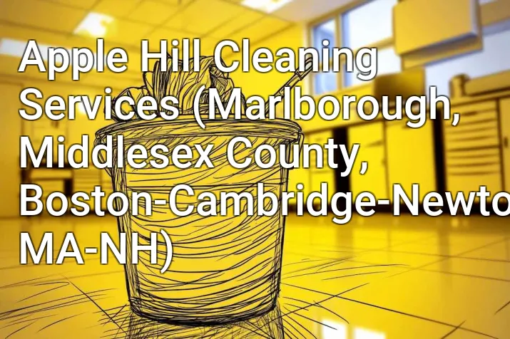 Apple Hill Cleaning Services (Marlborough, Middlesex County, Boston-Cambridge-Newton, MA-NH)