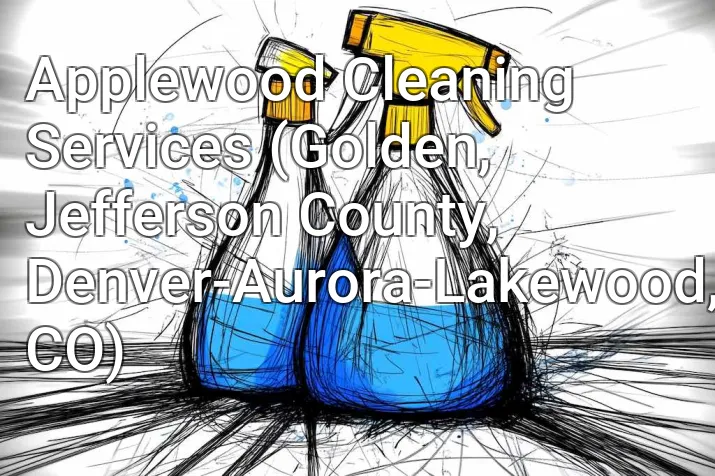 Applewood Cleaning Services (Golden, Jefferson County, Denver-Aurora-Lakewood, CO)