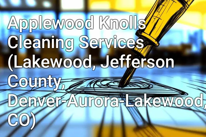 Applewood Knolls Cleaning Services (Lakewood, Jefferson County, Denver-Aurora-Lakewood, CO)