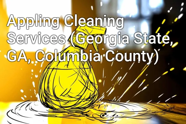 Appling Cleaning Services (Georgia State, GA, Columbia County)