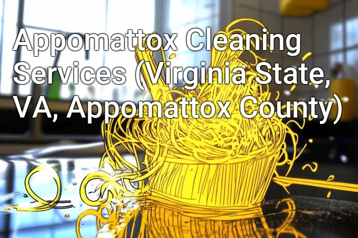 Appomattox Cleaning Services (Virginia State, VA, Appomattox County)