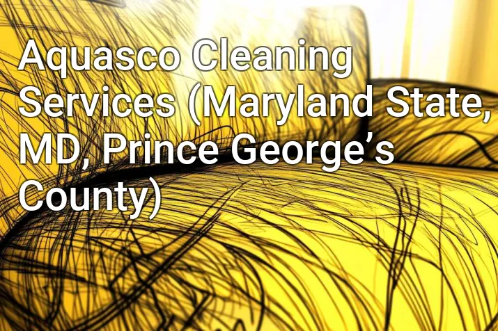 Aquasco Cleaning Services (Maryland State, MD, Prince George’s County)