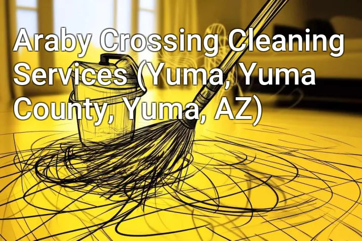 Araby Crossing Cleaning Services (Yuma, Yuma County, Yuma, AZ)