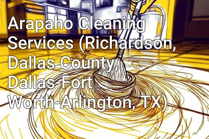 Arapaho Cleaning Services (Richardson, Dallas County, Dallas-Fort Worth-Arlington, TX)
