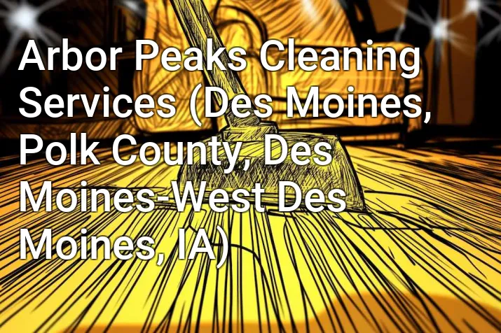 Arbor Peaks Cleaning Services (Des Moines, Polk County, Des Moines-West Des Moines, IA)
