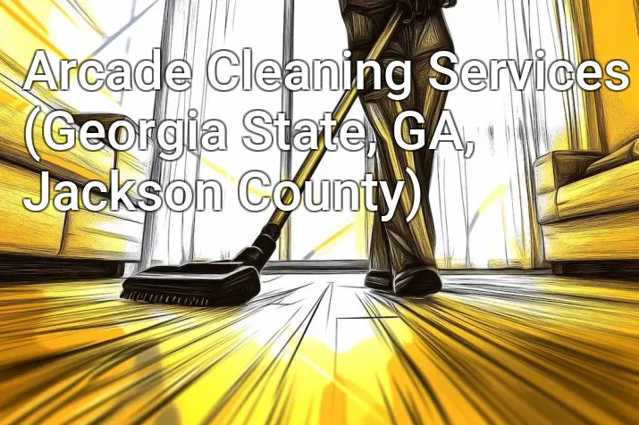 Arcade Cleaning Services (Georgia State, GA, Jackson County)