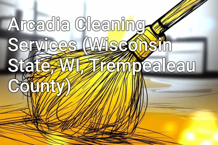 Arcadia Cleaning Services (Wisconsin State, WI, Trempealeau County)