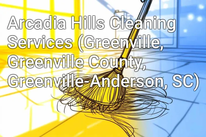 Arcadia Hills Cleaning Services (Greenville, Greenville County, Greenville-Anderson, SC)