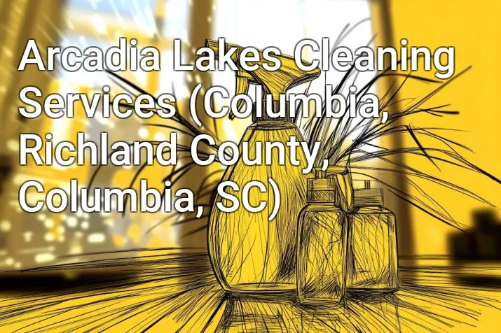 Arcadia Lakes Cleaning Services (Columbia, Richland County, Columbia, SC)