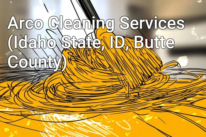 Arco Cleaning Services (Idaho State, ID, Butte County)