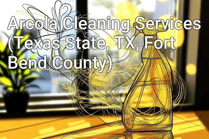 Arcola Cleaning Services (Texas State, TX, Fort Bend County)