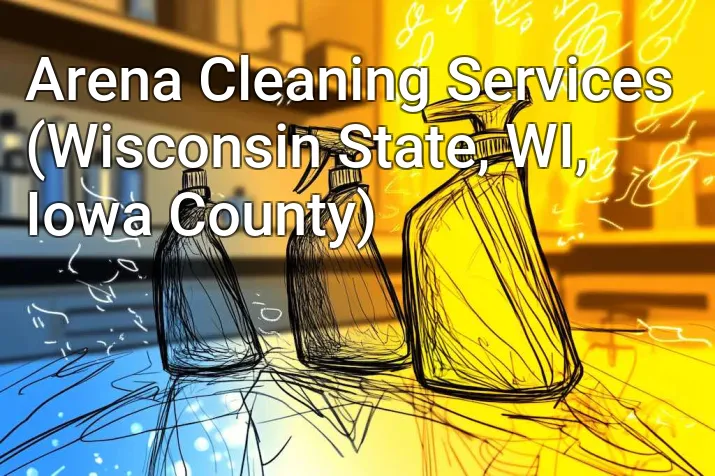 Arena Cleaning Services (Wisconsin State, WI, Iowa County)