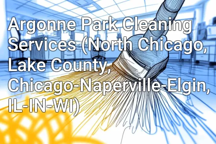 Argonne Park Cleaning Services (North Chicago, Lake County, Chicago-Naperville-Elgin, IL-IN-WI)