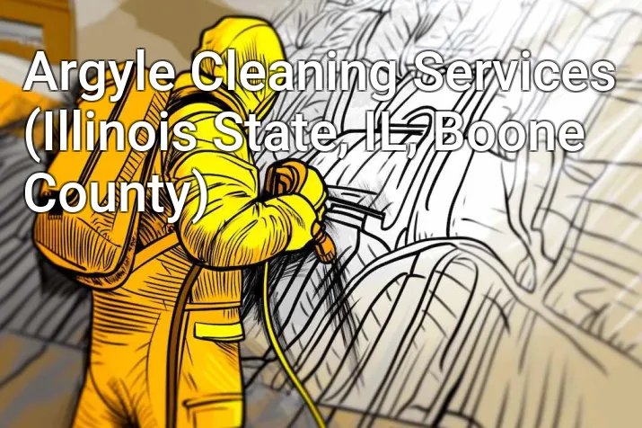 Argyle Cleaning Services (Illinois State, IL, Boone County)