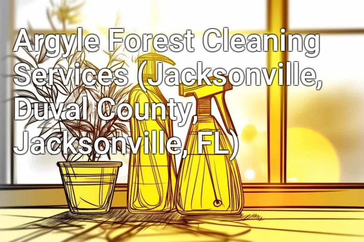 Argyle Forest Cleaning Services (Jacksonville, Duval County, Jacksonville, FL)