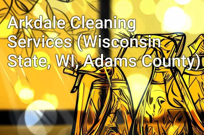 Arkdale Cleaning Services (Wisconsin State, WI, Adams County)