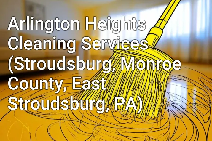 Arlington Heights Cleaning Services (Stroudsburg, Monroe County, East Stroudsburg, PA)