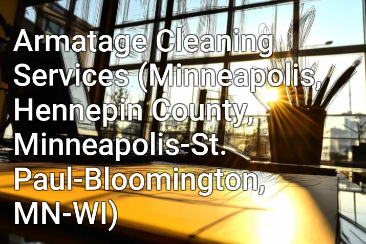 Armatage Cleaning Services (Minneapolis, Hennepin County, Minneapolis-St. Paul-Bloomington, MN-WI)