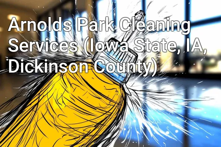Arnolds Park Cleaning Services (Iowa State, IA, Dickinson County)