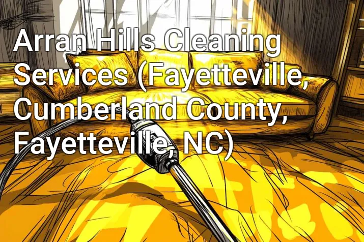 Arran Hills Cleaning Services (Fayetteville, Cumberland County, Fayetteville, NC)