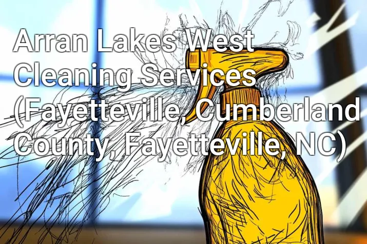 Arran Lakes West Cleaning Services (Fayetteville, Cumberland County, Fayetteville, NC)