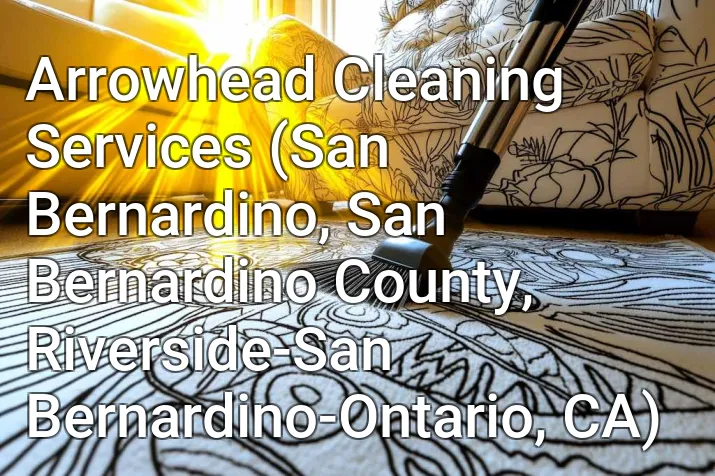 Arrowhead Cleaning Services (San Bernardino, San Bernardino County, Riverside-San Bernardino-Ontario, CA)