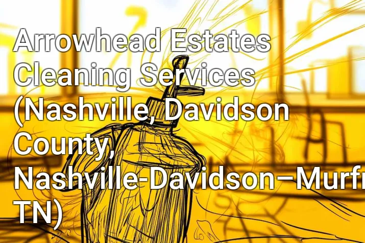 Arrowhead Estates Cleaning Services (Nashville, Davidson County, Nashville-Davidson–Murfreesboro–Franklin, TN)