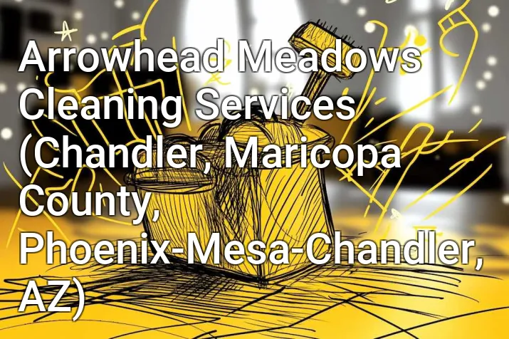 Arrowhead Meadows Cleaning Services (Chandler, Maricopa County, Phoenix-Mesa-Chandler, AZ)
