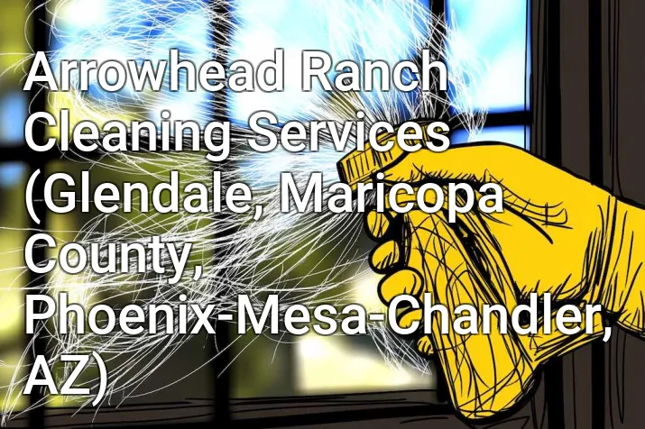 Arrowhead Ranch Cleaning Services (Glendale, Maricopa County, Phoenix-Mesa-Chandler, AZ)