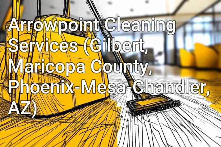 Arrowpoint Cleaning Services (Gilbert, Maricopa County, Phoenix-Mesa-Chandler, AZ)