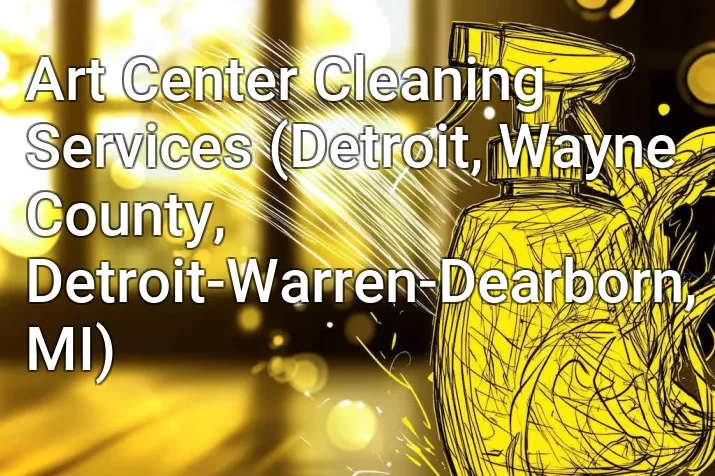 Art Center Cleaning Services (Detroit, Wayne County, Detroit-Warren-Dearborn, MI)