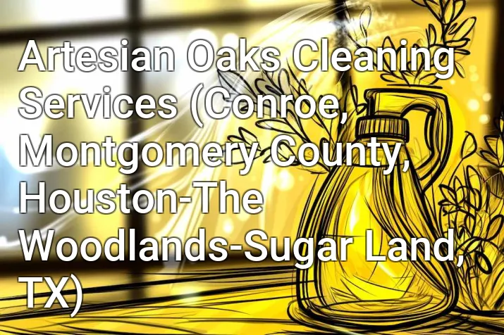 Artesian Oaks Cleaning Services (Conroe, Montgomery County, Houston-The Woodlands-Sugar Land, TX)